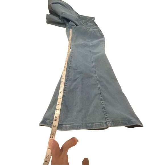 AVA & VIV Denim Wide Leg Jumper Sz 24 NWT - Picture 7 of 8